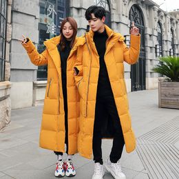 Coed Winter Cold resistant Down Jacket 30 High Quality Men's Women XLongWinter Warm Fashion Brand Red Parkas 5XL 221125