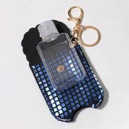 Keychains Fashion Hand Sanitizer Holder Keychain Portable Hand-washing Gel Keyring Pendant For Woman Bag Car Key Chains Pandent Wholesale