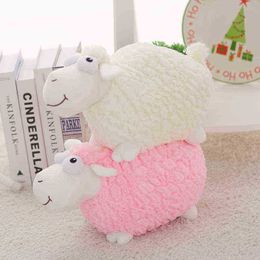 1Pc 304050Cm 4 Colours Kawaii Sheep Cuddles ldren Toys Alpaca Cushion Creative Valentine's Day Christmas Gifts J220729