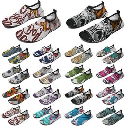 Men women custom shoes DIY water shoe fashion customized sneaker multi-coloured401 mens outdoor sport trainers