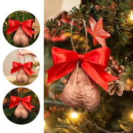 Funny Christmas BallBalls 2D Flat Xmas Tree Ornament Hanging Ornaments Christmas Decorations Home Decor