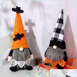 Other Festive Party Supplies Cartoon Halloween Party Supplies Ghost Festival Decorate Prop Cloth Rudolph Faceless Doll Display Win Dhlxe