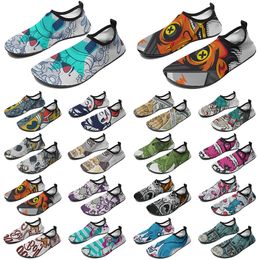 Men women custom shoes DIY water shoe fashion Customised sneaker multi-coloured349 mens outdoor sport trainers