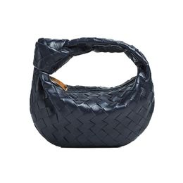 designer mini jodie bags women luxury zipper clutch woven intrecciato leather handbag purse shoulder lady hobo hand clutch soft tote size 27cm with box