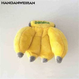 1Pcs Mini Cute Fruit Ba Cuddle Bas Pop Hanger Cuddles Wedding Throw Company Small Gift 10Cm J220729