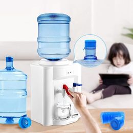 Other Kitchen Dining Bar 50 Pcs 3 5 Gallon Water Jug Cap Anti Splash Bottle Caps Reusable 55mm Non Spill with Handle 221124