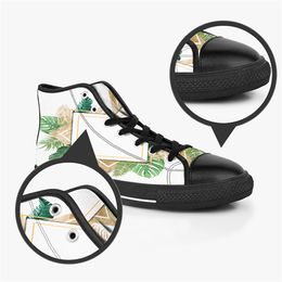 GAI GAI Men Custom Shoes Designer Canvas Women Sneakers Hand Painted Colorful Fashion Shoe Mid Trainers 744