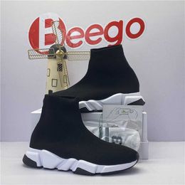 Casual Shoes Speed Trainer Sock Boots Socks Boot Speeds Shoe Runner Sneakers Runners Knit Women 1.0 Walking Triple Black White Red L