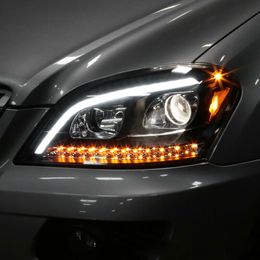 Car Headlight Assembly For Benz W164 LED Head Lights Headlights ML350 ML500 Daytime Running Lights Turn Signal