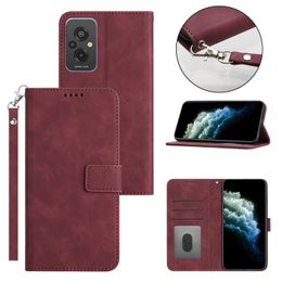 Leather Cases For MOTO G200 G60 E20 E30 G Stylus G51 G31 Edge X30 S30 30 X30 Pro 4G 5G 2022 Wallet Phone Case Lanyard