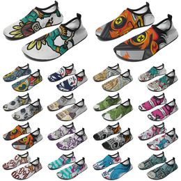 Men women custom shoes DIY water shoe fashion Customised sneaker multi-coloured370 mens outdoor sport trainers