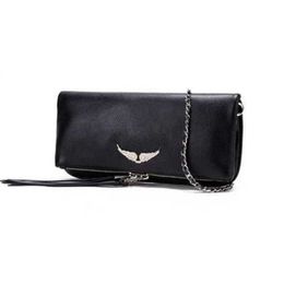 Designer Womens Shoulder Bag PU Metal Chain Terms Fashion Versatile Wallet Messenger Bags