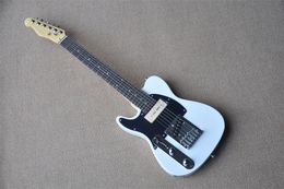 White Body 6 strings Electric Guitar With Chrome Hardware Rosewood Fretboard Provide Custom Service