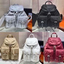 Prad Bags 2023 top Quality Classic Style MINI bag Re-Nylon Exterior backpacks Functionality Multi-pocketed Drawstring closure Universal cute 3TN8