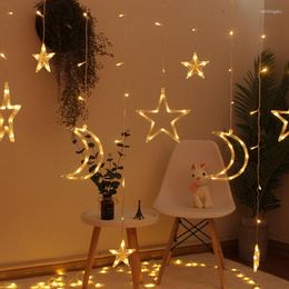 Strings Christmas Fairy LED String Lights Curtains Lamp Decorations For Home Room Holiday Lighting Garland Garden Outdoor Indoor Decor