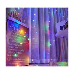 Christmas Decorations Christmas Decorations Garland Curtain For Room Years Wedding Party Lights Decor Curtains Home Festoon Led Ligh Dhs0D