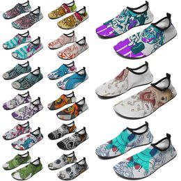 Custom Shoes Water Shoe Customised Sneakers Men Women Blue Red Green Grey Classic Custom Comfortable Low Platform Sneaker color153