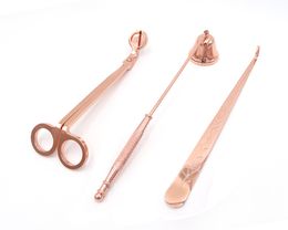 Candle Accessory Set 3Pcs/Lot Candle Tool Kit Candles Snuffer Trimmer Hook Great Gift For Scented Candles Lovers FY5236 1125