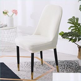 Chair Covers Arc Chair Ers Fabous Semicircar Elastic Sofa Backrest Protector Office Chairs Supplies Er Dining Room New 10Yg K2 Drop Dhcgz