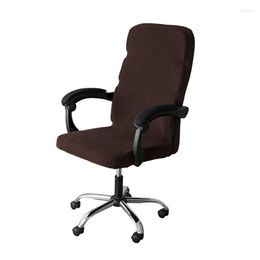 Chair Covers Office Cover Water Resistant Stretch Jacquard Computer Gaming Swivel High Back Slipcovers For Armrest Chairs