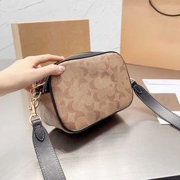 Evening Bags Crossbody Bag Coabag Designer Bags Brown Designers Snapshot Women Zipper Leather Tote Bag Lined Camera Bags Purse Handbag 221019