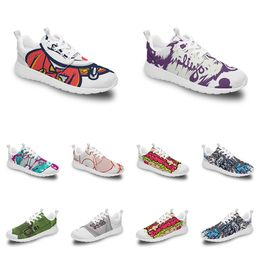 Cartoon Women Sports Shoes Men Animal Anime Custom Design Diy Word Black White Blue Red Colorful Outdoor Mens Trainer Wo S S D Ab s