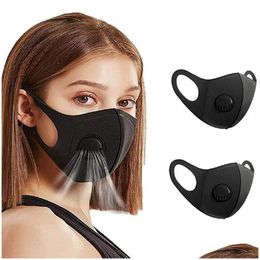 Designer Masks Men Women Mask Pm2.5 Pollution Face Mouth Respirator Black Breathable Vae Philtre 3D Er 1702 T2 Drop Delivery Home Gar Dhxbh