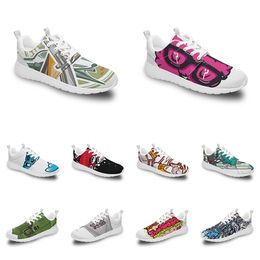 Anime Custom Sports Cartoon Animal Men Shoes Women Design Diy Word Black White Blue Red Colourful Outdoor Mens Trainer Wo S S Efb A s
