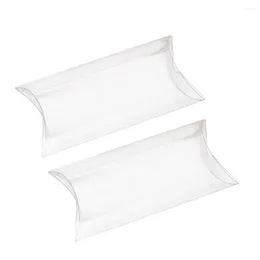 Storage Bottles Candy Box Clear Gift Pillow Boxes Bags Favor Weddingfavorscontainer Packaging Containers Transparent Snack Treat Pvc