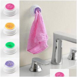 Kitchen Towel Hooks Wash Cloth Clip Dishclout Storage Rack Bathroom Towels Hanging Holder Organizer Kitchen Scouring Pad Hand Towel Dhkil