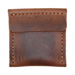 Storage Bags Ring Pouch For Wedding Ceremony Bearer Gifts Leather Vintage Bag Engagement Box Suitable Proposal