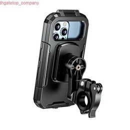 Car Waterproof Case Motorcycle Bicycle Phone Holder Stand Bag Quick Mount Support Moto Bike Handlebar Bracket For Xiaomi iPhone