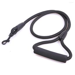 Dog Collars Heavy Duty Pet Harness Black Colour Medium Big Chain Training Strong Products Husky Leash Round Rope Puppy Collar