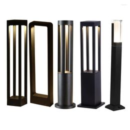 Outdoor Aluminium Pathway Light 10W LED Garden Lawn Landscape Courtyard Villa Grassland Road Bollards Lights