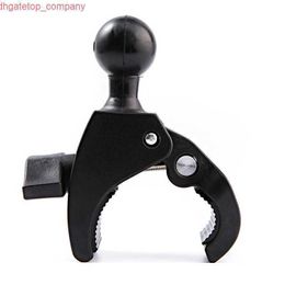 Car Motorcycle Bicycle Handlebar Rail Mount Base Clamp with 1 inch Ball Mount for Gopro Action Camera Clamp Mount Clip