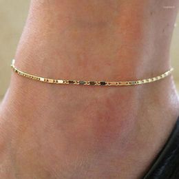 Anklets Women Fashion Golden Chain Female Foot Jewellery On Ankle Bracelets
