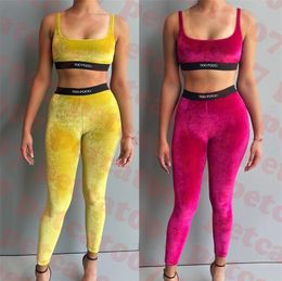 Yoga Outfit Designer Velvet Swimwear Womens Sports Leggings Summer Yoga Clothes Ladies Swimsuit