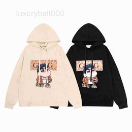 Men's Hoodies & Sweatshirts designer new G hoodie men's and women's same cool brother crayon small ins casual top 7OBS