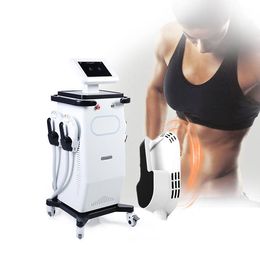 High frequency electromagnetic 4 handles electric ems slimming muscle stimulator with air cooling system