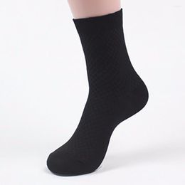 Men's Socks 1 Pcs Fashion Men's Sock Bamboo Fiber Arrival Casual Comfortable 5 Colors By Random#265968