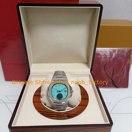 5 Style With Box Mens Wristwatches Watches Men Steel Bracelet Automatic 170th Anniversary Blue Dial Limited Edition Asia Cal.324 Movement Mechanical Watch