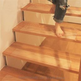 Wall Stickers 6PcsTransparent Removable Sticker For Stairs Floors Night Glow Anti Slip High Strength Safety Strips Shower Non-fall