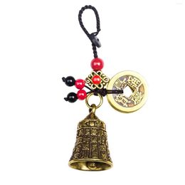 Keychains Antique Bell Pendants Lucky Present Key Ring For Cellphone Living Room Cars