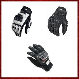 ST733 Motorcycle Gloves Leather Men Moto Racing Gloves Real Leather Bicycle Cycling Motorbike Motocross Riding Glove Summer Women