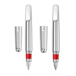 Monte Pen Limited Edition M Series Magnetic Grey and Silver Metal Rollerball Pen Luxury Writing Smoth Office Stationery