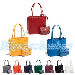 2023 Hobo Mini Anjou shopping bag bifacciale Cleo manico superiore Borse da donna da uomo Designers Pochette di lusso Borsa a tracolla in vera pelle con portamonete Borse a mano