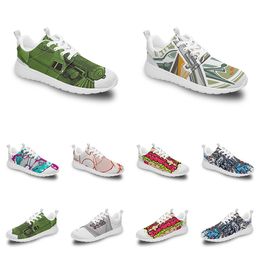 Sports Shoes Anime Animal Women Custom Cartoon Men Design Diy Word Black White Blue Red Colourful Outdoor Mens Trainer Wo S S Fd s