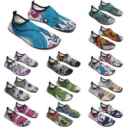 Custom Shoes Water Shoe Customized Sneakers Men Women Blue Red Green Black Grey Classic Custom Comfortable Low Platform Sneaker color20