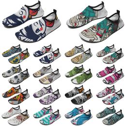 Men women custom shoes DIY water shoe fashion customized sneaker multi-coloured418 mens outdoor sport trainers