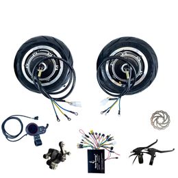 10 Inch 3000W Bicicleta Scooter 50A Controller Brushless Gearless Electric Bicycle Kit Motor Tire